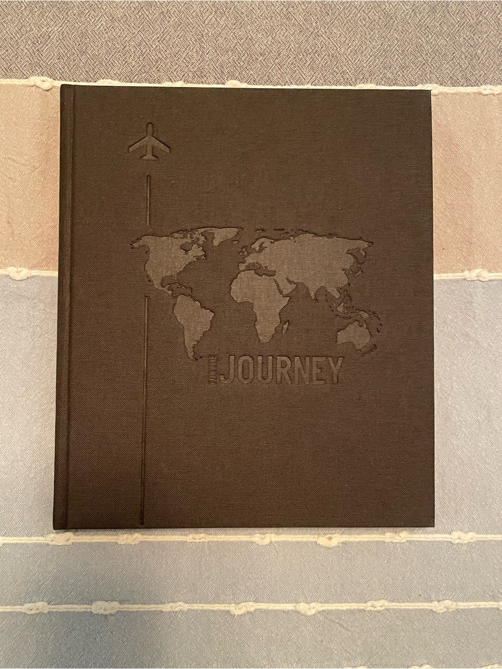 Breitling Black Notebook with Embossed World Journey Motif